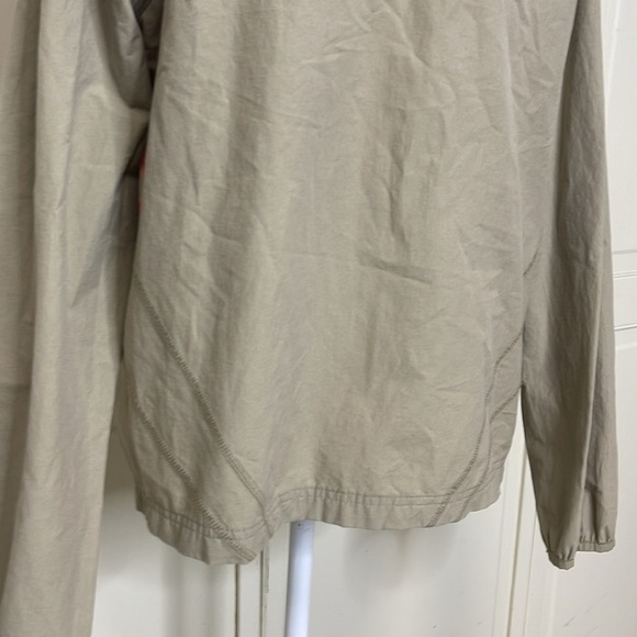 Danskin Lightweight Convertible 2 in 1 Jacket/Vest Beige Pink Size 2X Plus Size - Picture 9 of 13